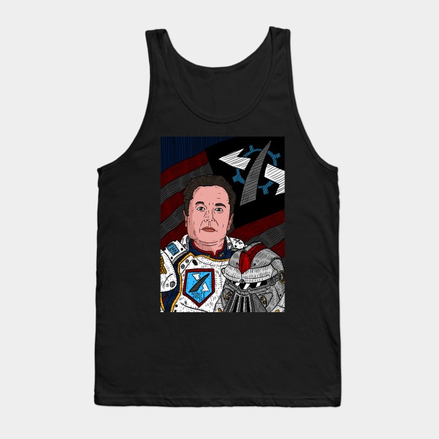 elon musk, mars trooper, emperor. Tank Top by JJadx